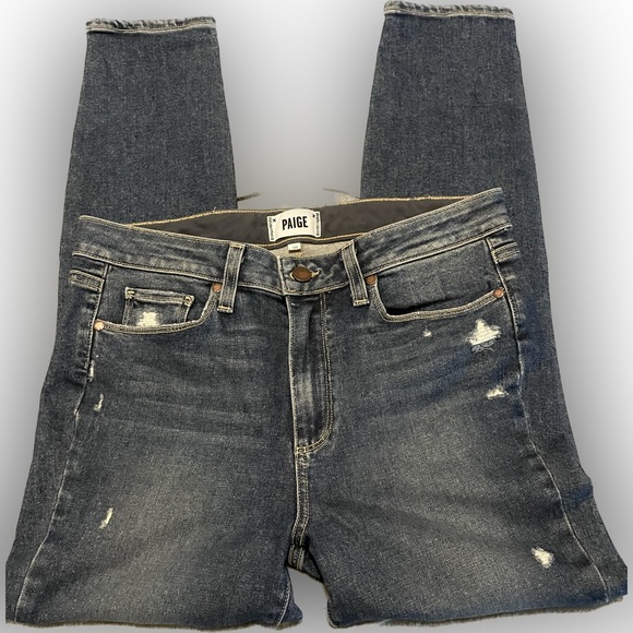 NWT Paige Hoxton High Rise Ankle Skinny - Picture 4 of 10